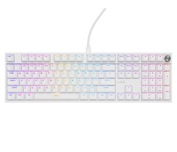 Genesis Thor 404 Gateron Yellow Pro Biała - 1347640 - zdjęcie